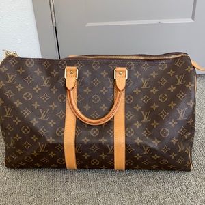 Louis Vuitton Keepall Bag Monogram Canvas 45